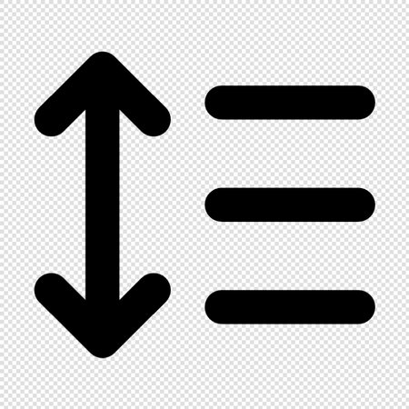 Up and down arrow icon - stock vector illustration, clip-art graphicsのイラスト素材
