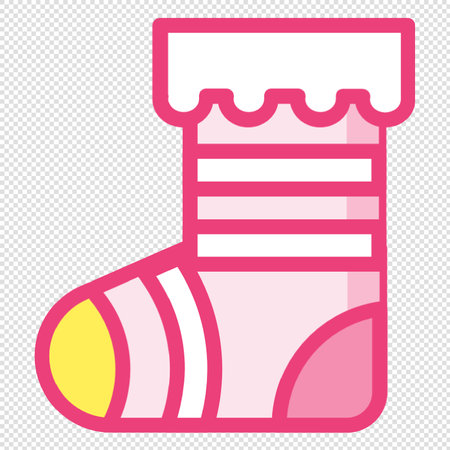 Baby Boot Icon Illustration - Isolated Vector Symbol - EPS10のイラスト素材