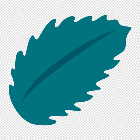 Leaf Icon Illustration - vector leaf icon concept illustration - vectorのイラスト素材