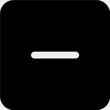 Minus sign illustration. Vector. Black icon on white background. Isolated.のイラスト素材