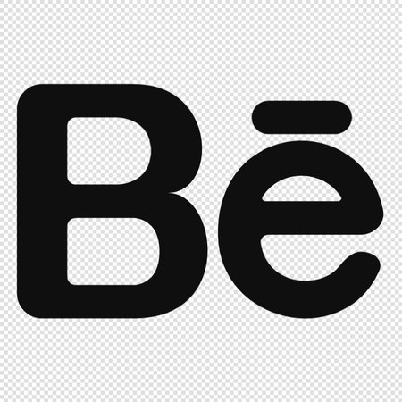 Initial Letter B Logo Template Vector Design. Black and White Alphabet Symbol Isolated On Transparent Backgroundのイラスト素材