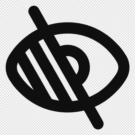 Letter D Icon Illustration sign design style over a transparent background.のイラスト素材