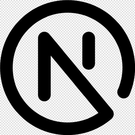 Arrow Left Icon - Black Illustration Isolated on Transparent Backgroundのイラスト素材