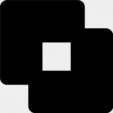 Camera shutter. Black icon isolated on transparent background. Vector illustration.のイラスト素材