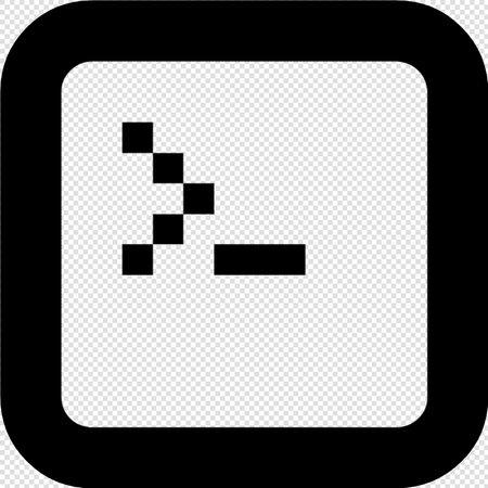 Right-aligned icon button. Black and white. Vector illustration.のイラスト素材