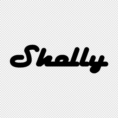 Sale lettering on transparent background. Black and white vector illustration.のイラスト素材