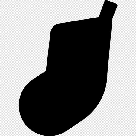 Human stomach icon - black vector illustration on transparent background with place for your textのイラスト素材
