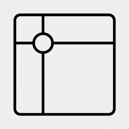 Table football icon - vector illustration. Flat design style - vector graphicのイラスト素材