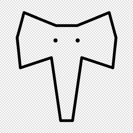 Bow tie icon - vector illustration. Flat design style eps 10のイラスト素材
