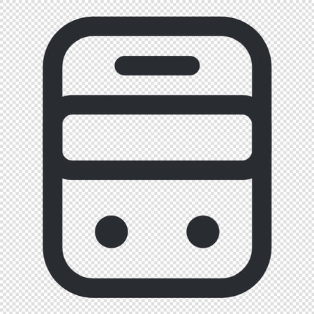 Database Icon Illustration sign design. Clean monochrome concept.のイラスト素材