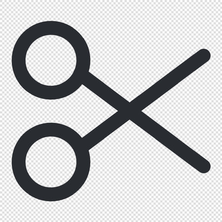 Sqr icon illustration sign design style. Isolated on transparent backgroundのイラスト素材