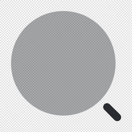 Vector circle banner. Vector illustration. Isolated on transparent background.のイラスト素材