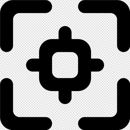 Target aim sign icon. Darts board symbol. Vector illustration.のイラスト素材