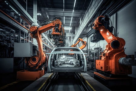 Robotic Efficiency Maximizing Productivity on the Car Assembly Lineの素材
