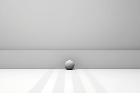 clean and minimalistic background with a single, centered line, representing simplicity and balanceの素材