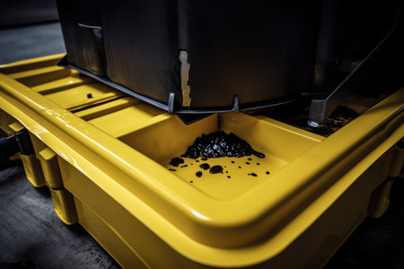 Captivating Macro View: Unveiling the Intricate Safety Mechanism of Heavy-Duty Industrial Spill Containment Equipmentの素材