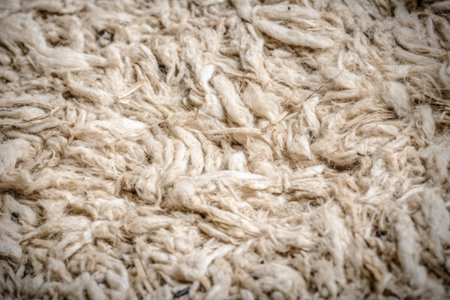 Cellulose Insulation Material with Natural Fiber Texture, Detailed Close-upの素材