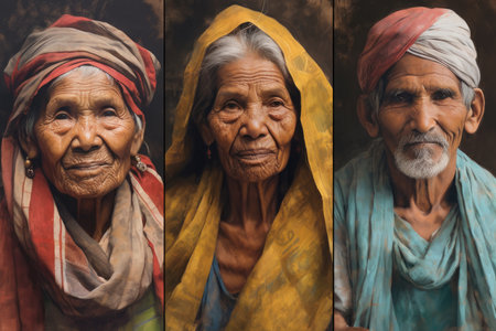 Faces of Hope: Portraits that Illuminate the Human Spirit and Inspire Optimism and Belief in Better Daysの素材