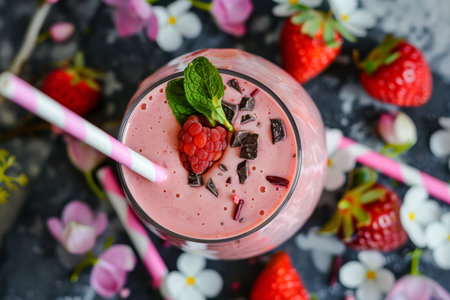 Hop into Health this Easter: Scrumptious and Easy-to-Make Smoothie Recipes for the Whole Familyの素材