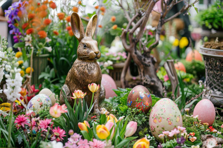 The Ultimate Easter Garden Party: Where Nature's Beauty Meets Traditional Easter Decorationsの素材