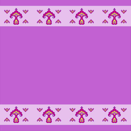 Stylization Framework.  Illustration abstract framework. Template for Greeting Card.の写真素材