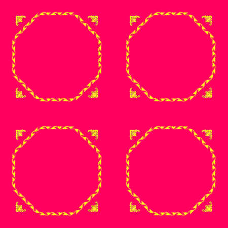 Stylization Framework.  Illustration abstract framework .の写真素材