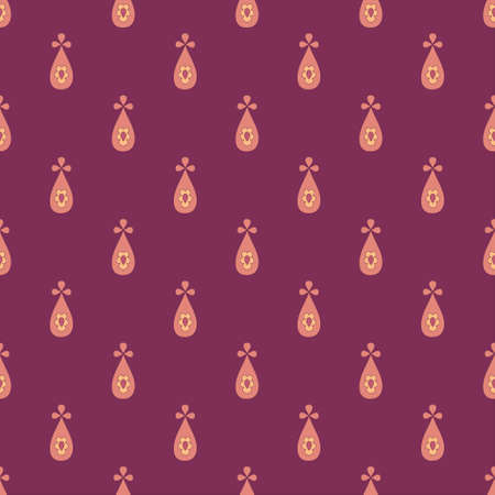 Seamless pattern stylized in ethnic style.Vector illustration.のイラスト素材