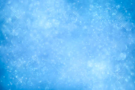 christmas blue background greeting cardの写真素材
