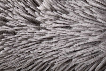 background fabric faux fur grayの写真素材