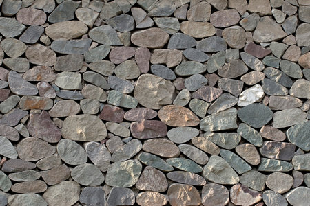 texture background stone wall with stones