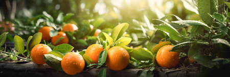 tangerines close-up. Ahの素材