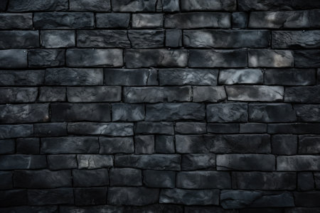 Textured brick wall background.の素材