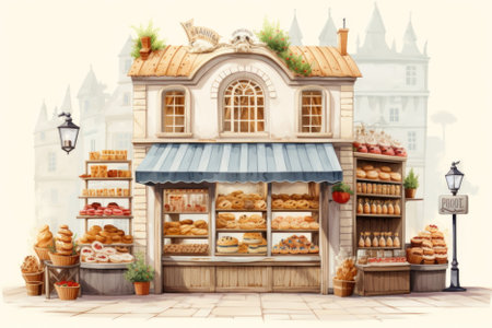 Bread in the bakery.の素材