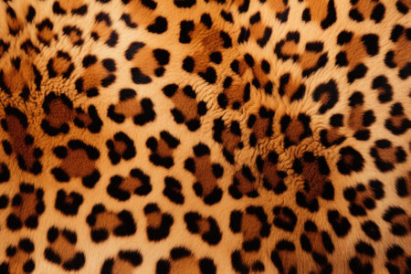 Cheetah Fur Background.の素材