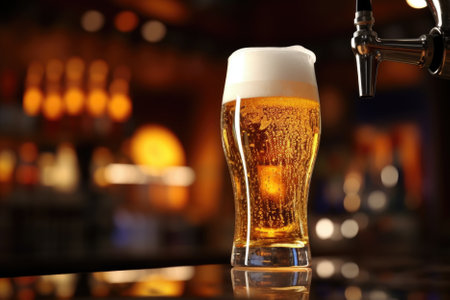 Fresh cold beer.の素材