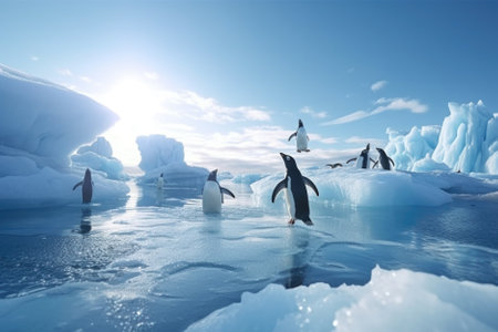 cute penguin.の素材