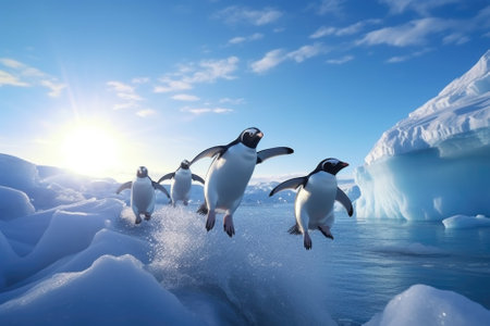 cute penguin.の素材
