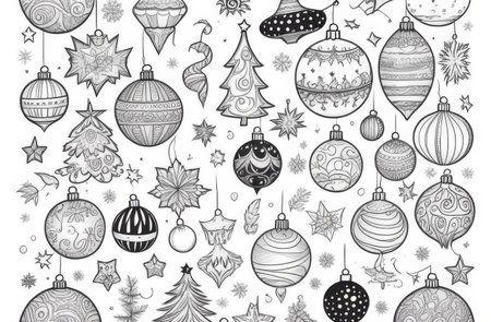 Christmas Pattern.の素材