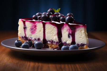 blueberry cheesecake.の素材