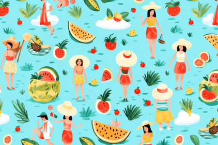 Summer Pattern.の素材