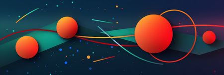 Abstract Geometric Background.