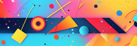 Abstract Geometric Background.の写真素材