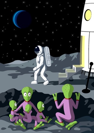 Alienのイラスト素材