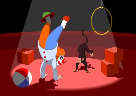 Clownのイラスト素材