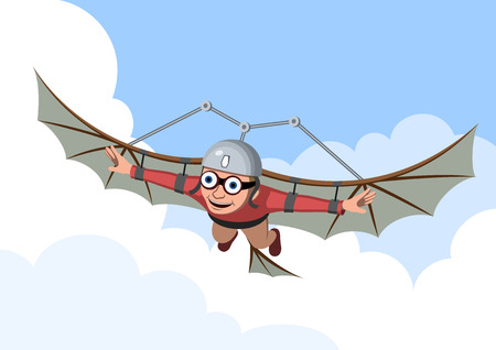 Flyingのイラスト素材