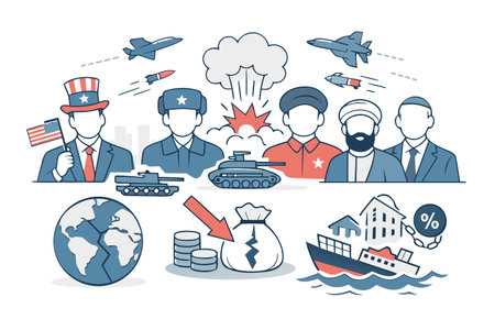 Vector illustration of a group of people with different professions. Different professions.のイラスト素材