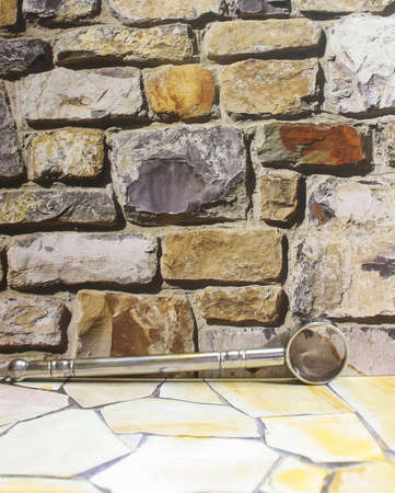 Photos of traditional stainless cold scrapings, very helpful for body cold therapyの写真素材
