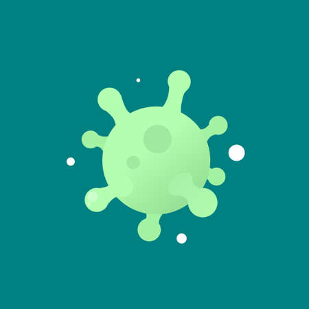 corona virus iconのイラスト素材