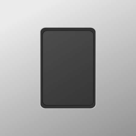 tablet design, flat and simple design, suitable for application companies, gadgets, or gadget...