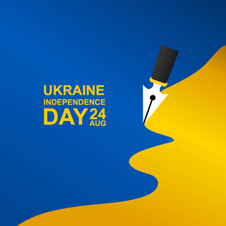 ukraine flag icon set collection, easy editable, additional size include layer by layerのイラスト素材